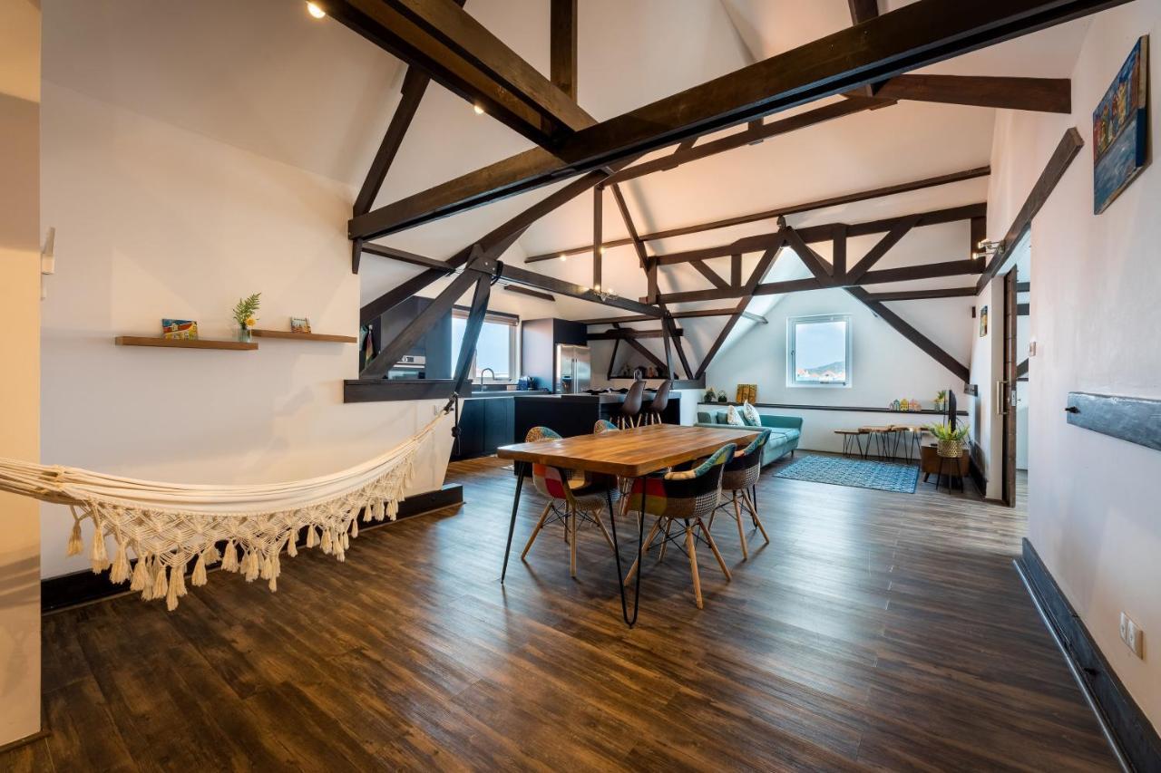 Blue Marlin Handelskade Apartments 威廉斯塔德 外观 照片