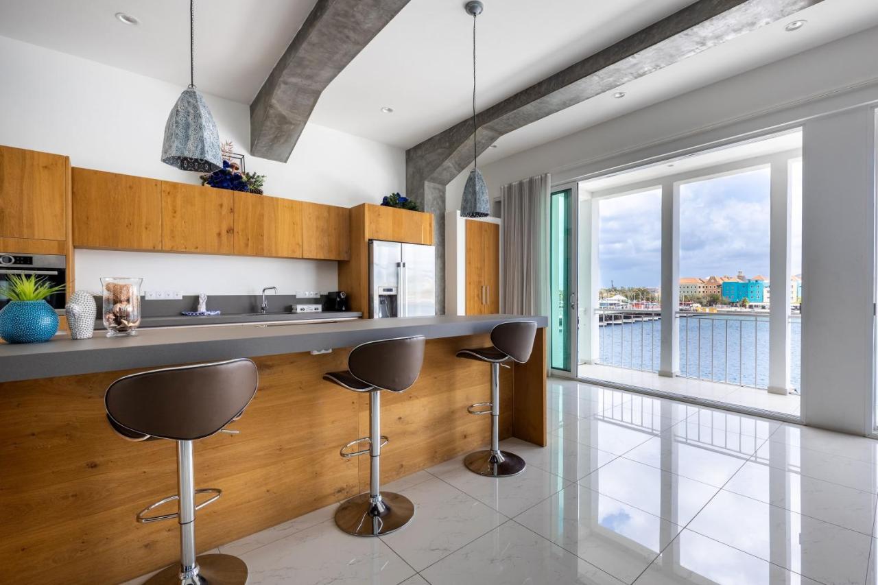 Blue Marlin Handelskade Apartments 威廉斯塔德 外观 照片