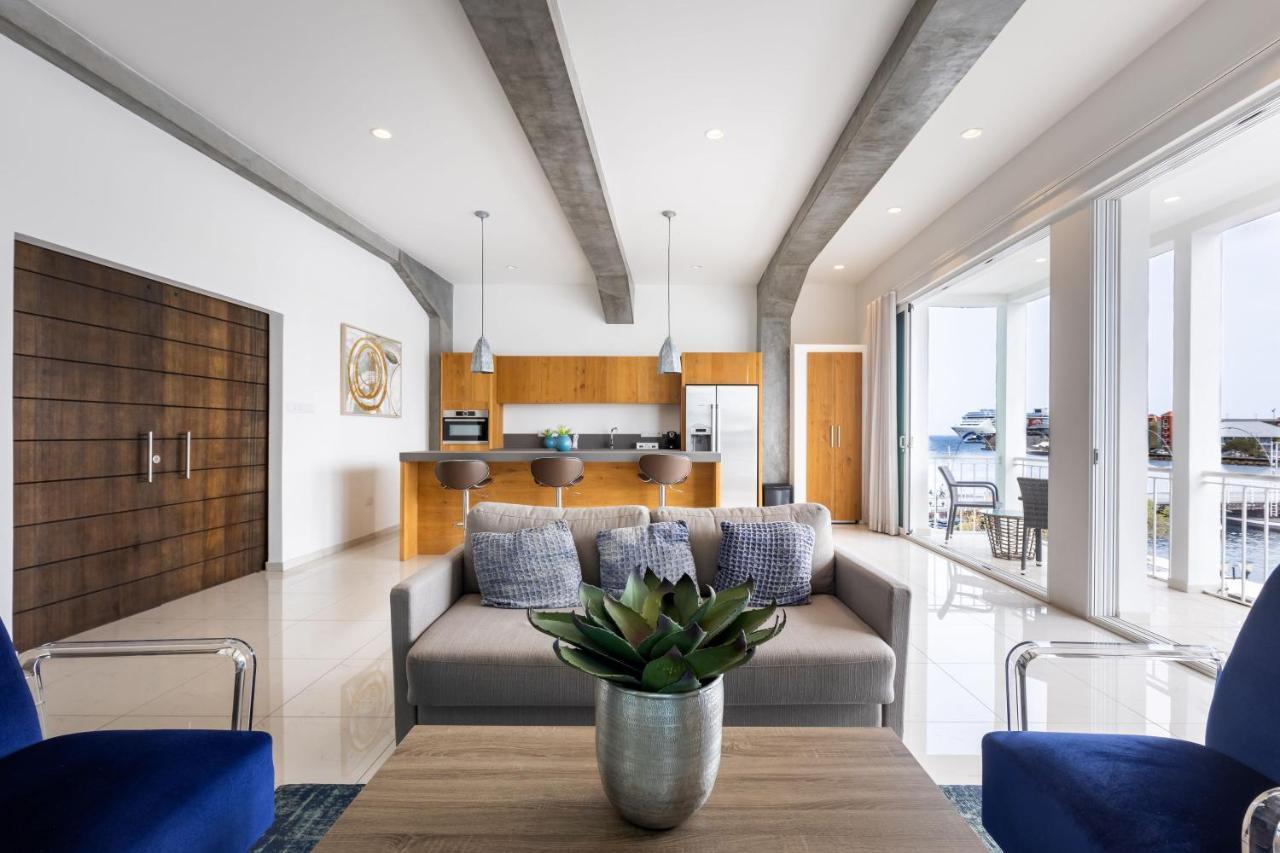 Blue Marlin Handelskade Apartments 威廉斯塔德 外观 照片