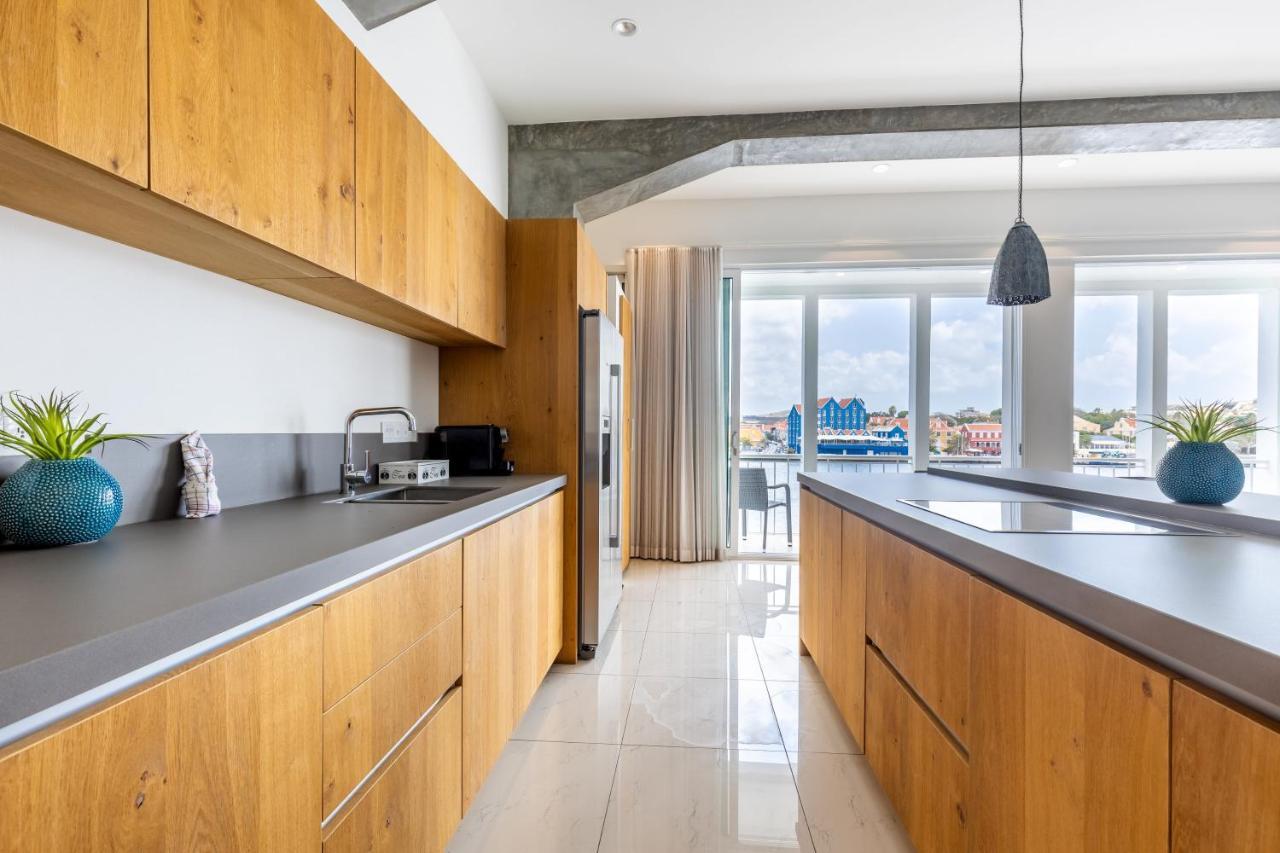 Blue Marlin Handelskade Apartments 威廉斯塔德 外观 照片
